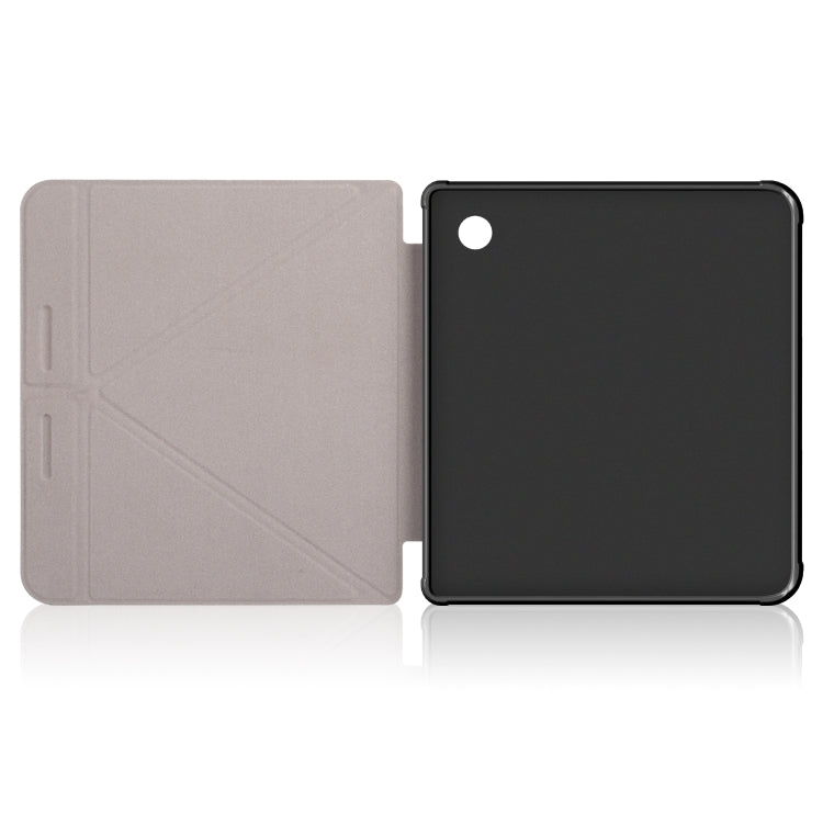For Kobo Libra Colour 2024 Solid Color Deformation TPU Leather Smart Tablet Case(Big Eyes) - Others by PMC Jewellery | Online Shopping South Africa | PMC Jewellery | Buy Now Pay Later Mobicred