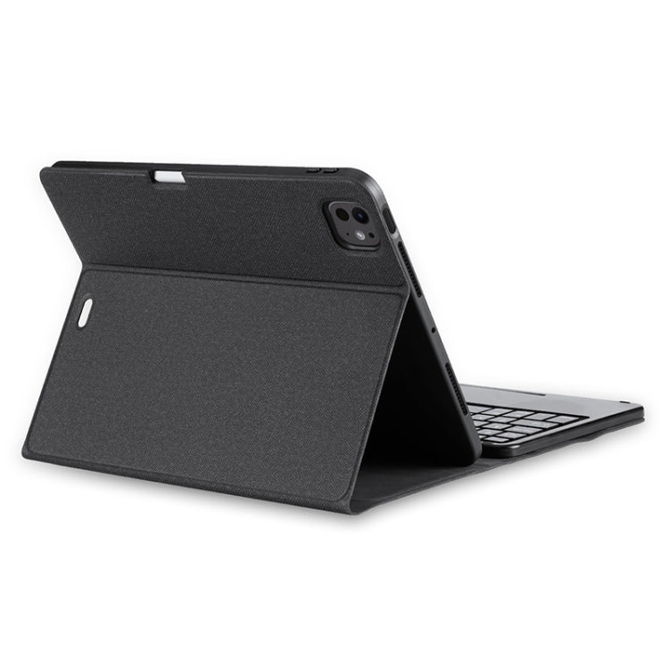 For iPad Pro 11 2024 DUX DUCIS TK Series Wireless Bluetooth Keyboard Tablet Protective Case(Black) - For iPad Pro by DUX DUCIS | Online Shopping South Africa | PMC Jewellery | Buy Now Pay Later Mobicred