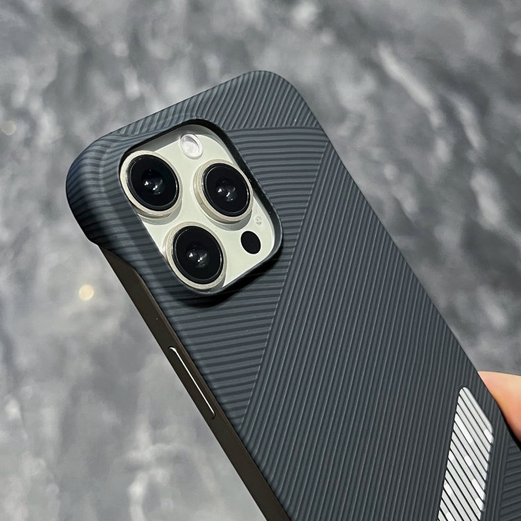 For iPhone 15 Pro Carbon Fiber Frameless Cooling Phone Case(Black) - free shipping - PMC Jewellery - Order now!