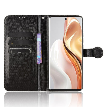 For Ulefone Note 17 Pro Honeycomb Dot Texture Leather Phone Case(Black) - Ulefone Cases by PMC Jewellery | Online Shopping South Africa | PMC Jewellery | Buy Now Pay Later Mobicred