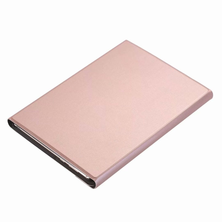 For Huawei MatePad T8 Ultra-thin Detachable Bluetooth Keyboard Leather Tablet Case with Stand & Sleep Function & Backlight(Rose Gold) - Huawei Keyboard by PMC Jewellery | Online Shopping South Africa | PMC Jewellery