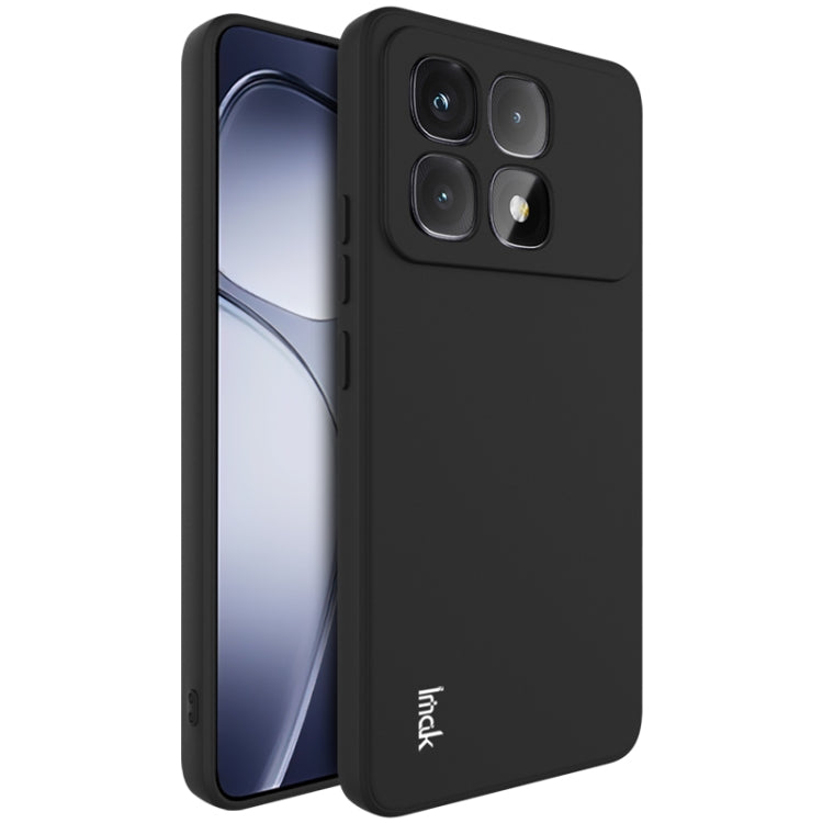 For Redmi K70 Ultra 5G IMAK UC-4 Series Straight Edge TPU Soft Phone Case(Black) - Xiaomi Cases by imak | Online Shopping South Africa | PMC Jewellery | Buy Now Pay Later Mobicred