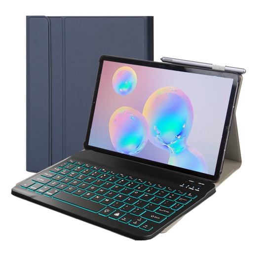 ST870S For Samsung Galaxy Tab S7 T870/T875 11 inch 2020 Ultra-thin Detachable Bluetooth Keyboard Leather Tablet Case with Stand & Sleep Function & Backlight(Blue) - Samsung Keyboard by PMC Jewellery | Online Shopping South Africa | PMC Jewellery