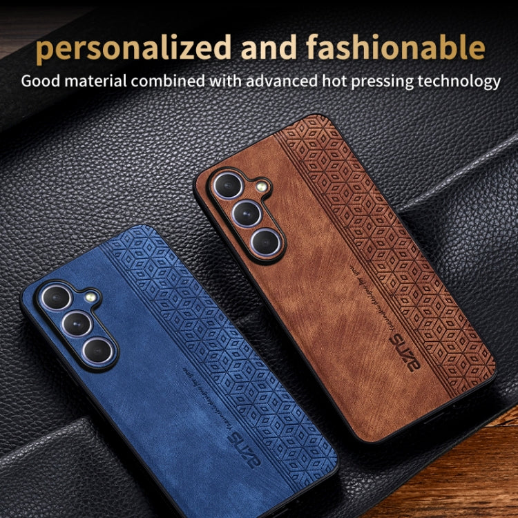 For Samsung Galaxy S25+ 5G AZNS 3D Embossed Skin Feel Phone Case(Dark Green) - Galaxy S25+ 5G Cases by AZNS | Online Shopping South Africa | PMC Jewellery | Buy Now Pay Later Mobicred