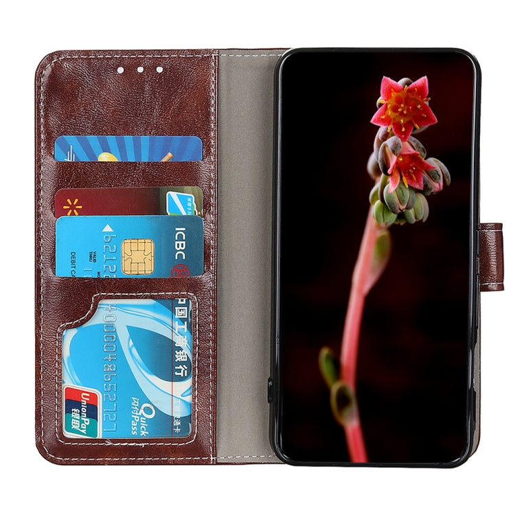 For Samsung Galaxy S25 Ultra 5G Retro Crazy Horse Texture Leather Phone Case(Brown) - Galaxy S25 Ultra 5G Cases by PMC Jewellery | Online Shopping South Africa | PMC Jewellery | Buy Now Pay Later Mobicred