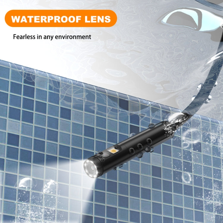 Y15 8mm Single Camera WiFi Connected Hard Cable HD Industrial Endoscope, Length:10m(Black) -  by PMC TechLife | Online Shopping South Africa | PMC TechLife | Buy Now Pay Later Mobicred