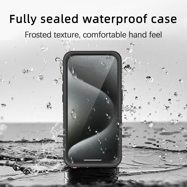For iPhone 15 Pro RedPepper Shockproof IP68 Waterproof PC + TPU Protective Case(Black) - free shipping - PMC Jewellery - Order now!