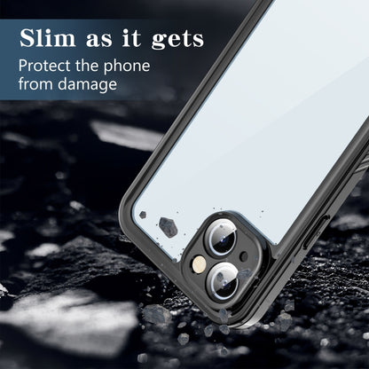 For iPhone 15 Plus RedPepper Shockproof IP68 Waterproof PC + TPU Protective Case(Black) - iPhone 15 Plus Cases by RedPepper | Online Shopping South Africa | PMC Jewellery | Buy Now Pay Later Mobicred