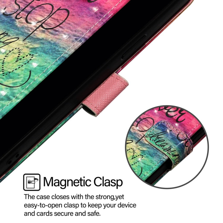 For Blackview A52 3D Painting Horizontal Flip Leather Phone Case(Chasing Dreams) - More Brand by PMC TechLife | Online Shopping South Africa | PMC TechLife | Buy Now Pay Later Mobicred