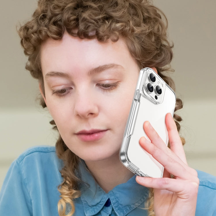 For iPhone 16 Acrylic + TPU Transparent Full Coverage Phone Case - iPhone 16 Cases by PMC TechLife | Online Shopping South Africa | PMC TechLife | Buy Now Pay Later Mobicred