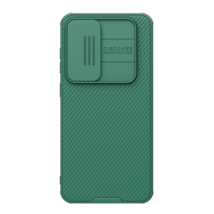 For Samsung Galaxy S24 FE 5G NILLKIN Black Mirror Pro Series Camshield PC Phone Case(Green) - Galaxy S24 FE 5G Cases by NILLKIN | Online Shopping South Africa | PMC Jewellery | Buy Now Pay Later Mobicred