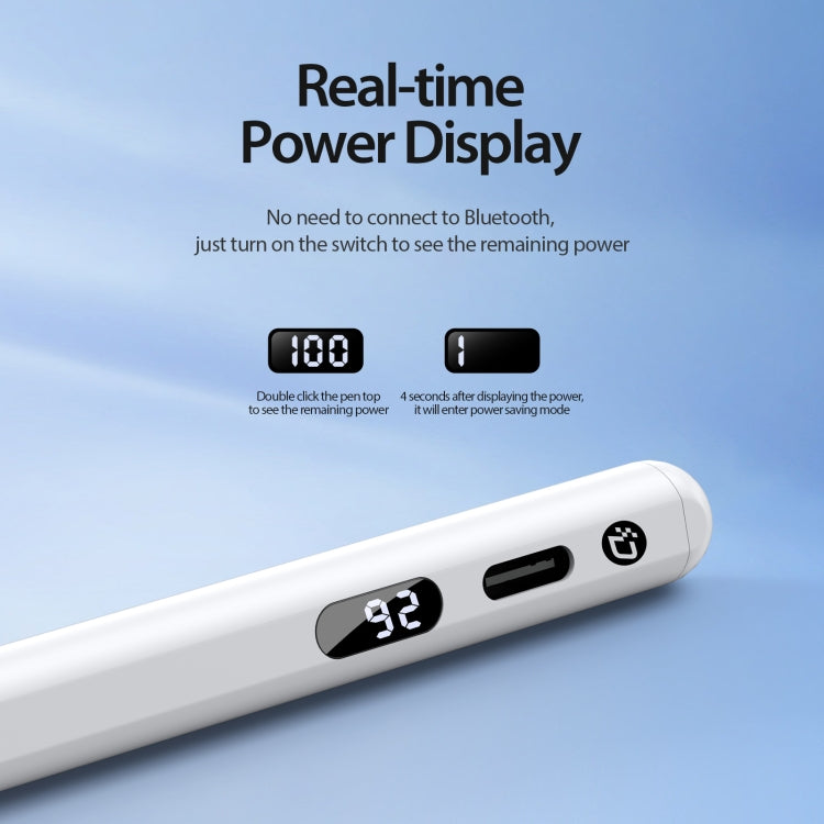 For iPad DUX DUCIS SP-06 Active Digital Capacitive Stylus(White) - free shipping - PMC Jewellery - Order now!