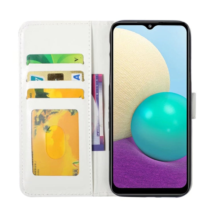 For Samsung Galaxy S25 5G Oil Embossed 3D Drawing Leather Phone Case(Words Marble) - Galaxy S25 5G Cases by PMC Jewellery | Online Shopping South Africa | PMC Jewellery | Buy Now Pay Later Mobicred