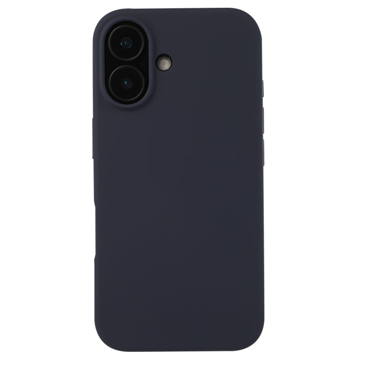 For iPhone 16 Plus Liquid Silicone Phone Case(Midnight Blue) - iPhone 16 Plus Cases by PMC Jewellery | Online Shopping South Africa | PMC Jewellery | Buy Now Pay Later Mobicred