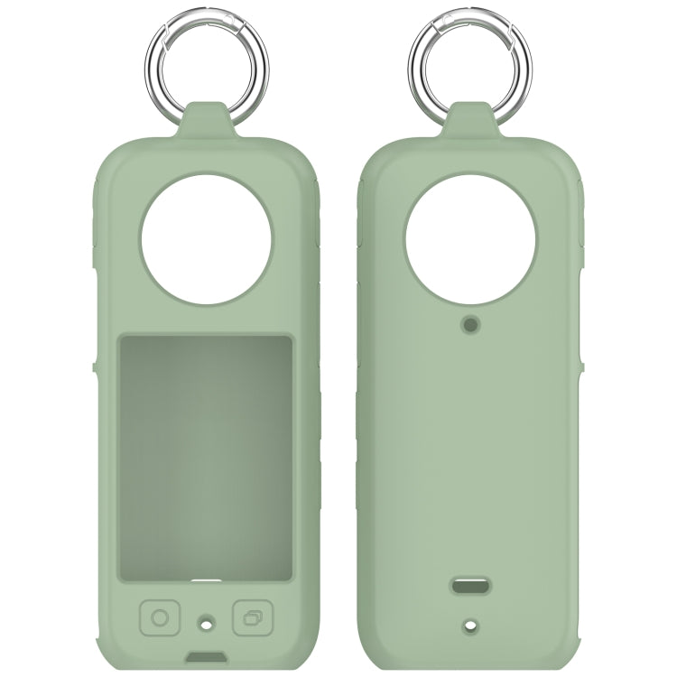 For Insta360 X3 Portable Silicone Protective Case(Ice Green) - Case & Bags by PMC TechLife | Online Shopping South Africa | PMC TechLife | Buy Now Pay Later Mobicred