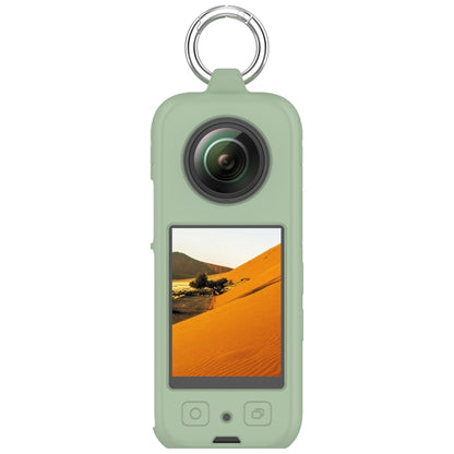 For Insta360 X3 Portable Silicone Protective Case(Ice Green) - Case & Bags by PMC Jewellery | Online Shopping South Africa | PMC Jewellery | Buy Now Pay Later Mobicred