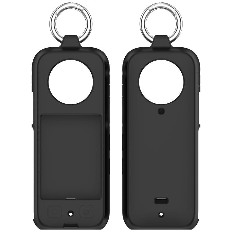 For Insta360 X3 Portable Silicone Protective Case(Black) - Case & Bags by PMC TechLife | Online Shopping South Africa | PMC TechLife | Buy Now Pay Later Mobicred