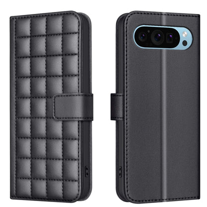 For Google Pixel 9 Pro Square Texture Leather Phone Case(Black) - Google Cases by PMC Jewellery | Online Shopping South Africa | PMC Jewellery | Buy Now Pay Later Mobicred