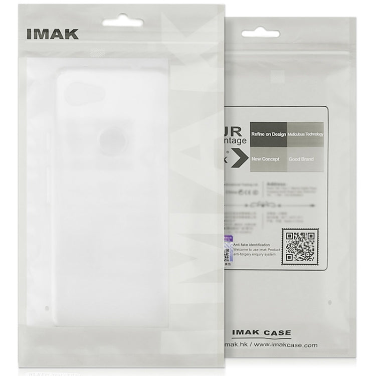 For Google Pixel 9 Pro IMAK UX-5 Series Transparent Shockproof TPU Protective Phone Case(Transparent  Black) - Google Cases by imak | Online Shopping South Africa | PMC Jewellery | Buy Now Pay Later Mobicred