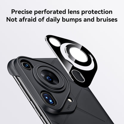 For Huawei Pura 70 Ultra Borderless Upshrink Camera Protection Magnetic Phone Case(Green) - Huawei Cases by PMC Jewellery | Online Shopping South Africa | PMC Jewellery | Buy Now Pay Later Mobicred