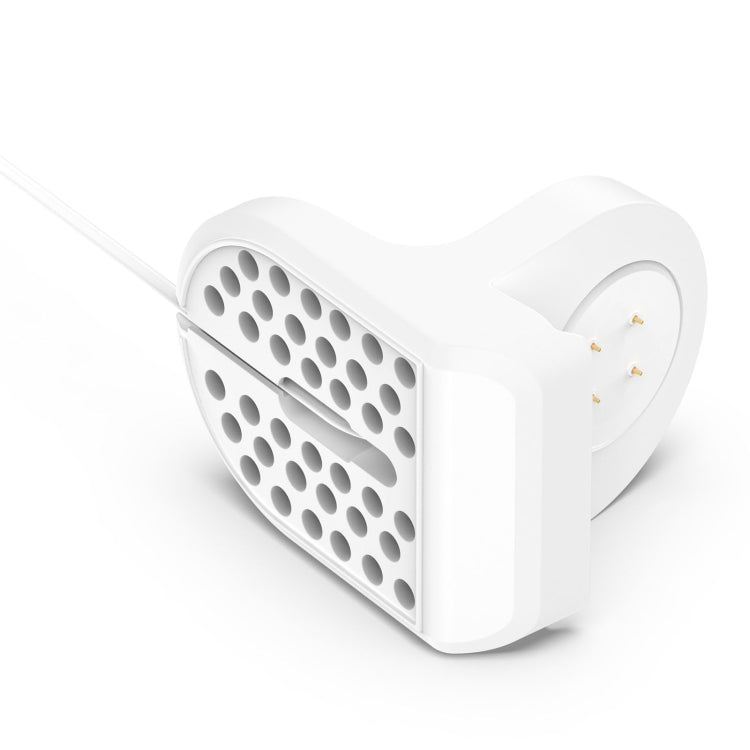 For Fitbit Ace LTE Smart Watch Silicone Charging Bracket(White) - Charger by PMC TechLife | Online Shopping South Africa | PMC TechLife | Buy Now Pay Later Mobicred