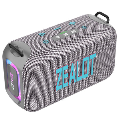 Zealot S85 50W Outdoor Waterproof Portable Bluetooth Speaker(Grey) - Waterproof Speaker by ZEALOT | Online Shopping South Africa | PMC Jewellery | Buy Now Pay Later Mobicred