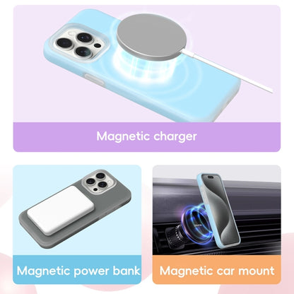 For iPhone 16 Jelly Liquid Silicone MagSafe Magnetic Phone Case(Berry Powder) - iPhone 16 Cases by PMC Jewellery | Online Shopping South Africa | PMC Jewellery | Buy Now Pay Later Mobicred