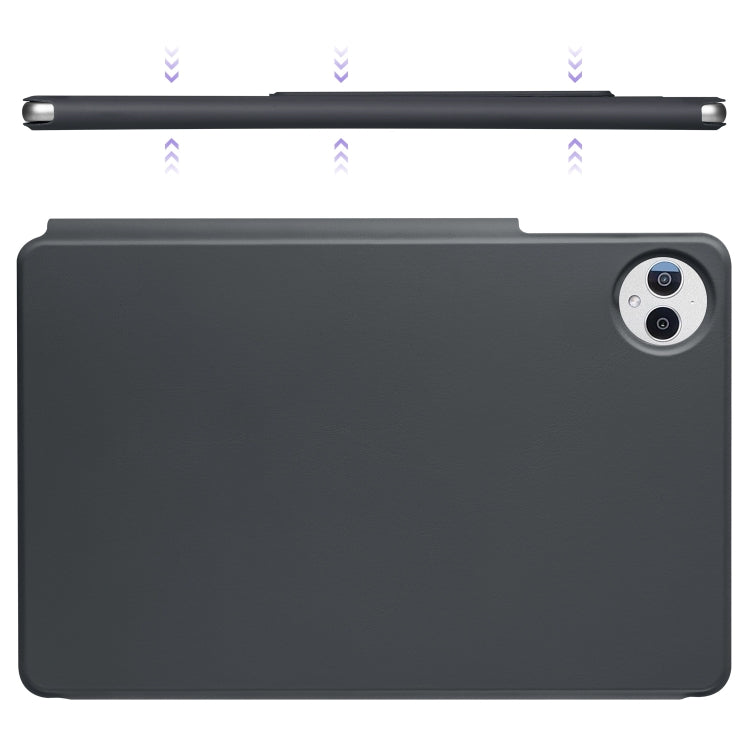 For Huawei MatePad Pro 13.2 2023 Fixed Buckle Magnetic Deformation Leather Tablet Case(Black) - Huawei by PMC TechLife | Online Shopping South Africa | PMC TechLife | Buy Now Pay Later Mobicred