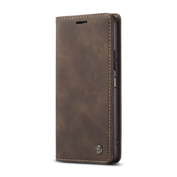 For Redmi 13 CaseMe 013 Multifunctional Horizontal Flip Leather Phone Case(Coffee) - Redmi 13 Cases by CaseMe | Online Shopping South Africa | PMC Jewellery | Buy Now Pay Later Mobicred