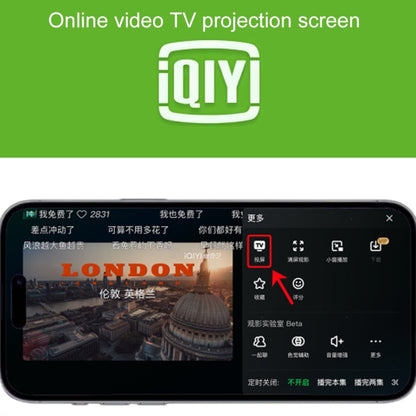 Measy A30 4K HD HDMI Phone Wireless Screen Projector - Wireless Display Dongle by Measy | Online Shopping South Africa | PMC Jewellery | Buy Now Pay Later Mobicred