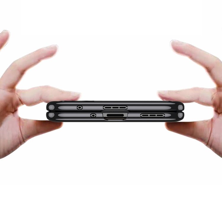 For Honor Magic V Flip GKK Electroplating Full Coverage Phone Case(Black) - free shipping - PMC Jewellery - Order now!