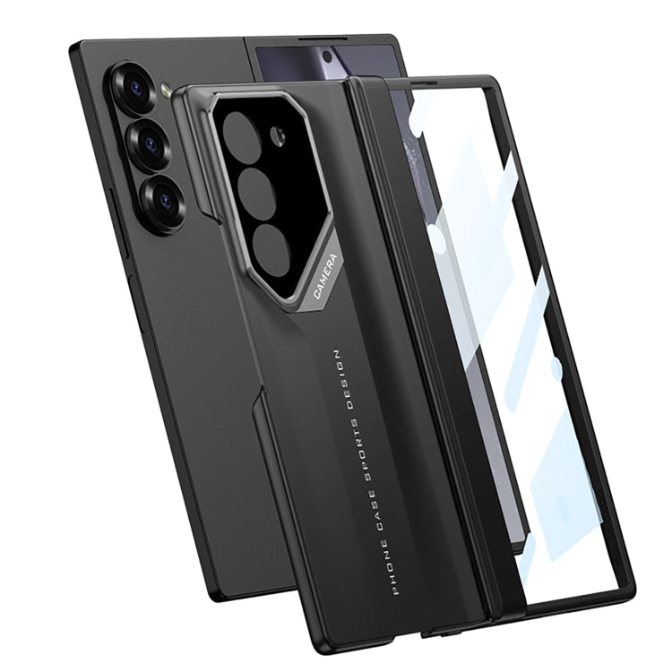 For Samsung Galaxy Z Fold6 GKK Integrated Folding Supercar Phone Case(Grey) - Galaxy Z Fold6 5G Cases by GKK | Online Shopping South Africa | PMC Jewellery | Buy Now Pay Later Mobicred