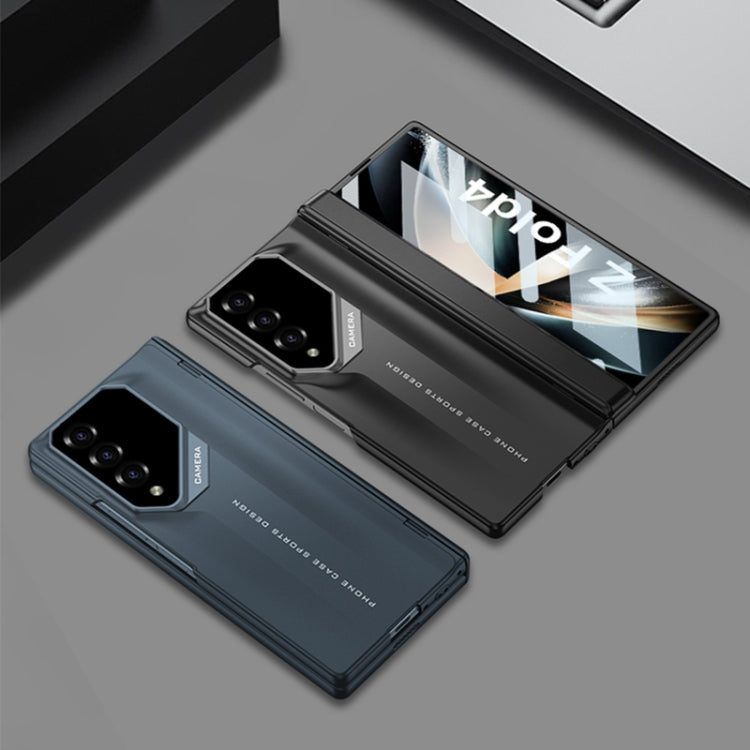 For Samsung Galaxy Z Fold4 GKK Integrated Folding Supercar Phone Case(Grey) - Galaxy Z Fold4 5G Cases by GKK | Online Shopping South Africa | PMC Jewellery | Buy Now Pay Later Mobicred