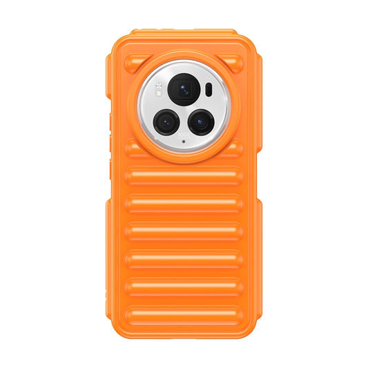 For Honor Magic6 Pro Capsule Series Candy Color TPU Phone Case(Orange) - Honor Cases by PMC Jewellery | Online Shopping South Africa | PMC Jewellery | Buy Now Pay Later Mobicred