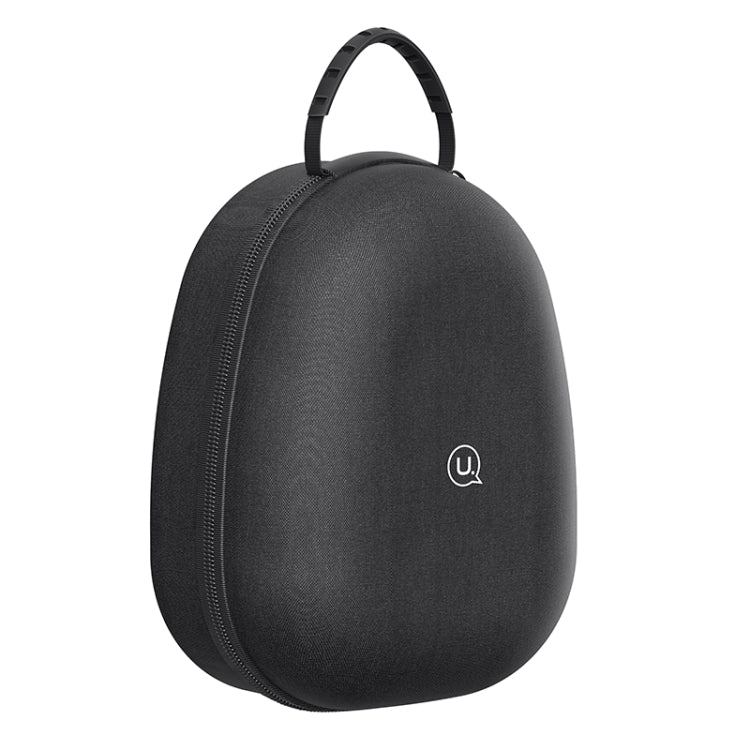 USAMS ZB292 Large Capacity Headphone Storage Bag (Black) - Other Earphone Case by USAMS | Online Shopping South Africa | PMC Jewellery | Buy Now Pay Later Mobicred