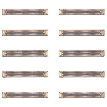 For Samsung Galaxy A13 SM-A135F 10pcs Motherboard LCD Display FPC Connector - Galaxy A Series Parts by PMC Jewellery | Online Shopping South Africa | PMC Jewellery | Buy Now Pay Later Mobicred