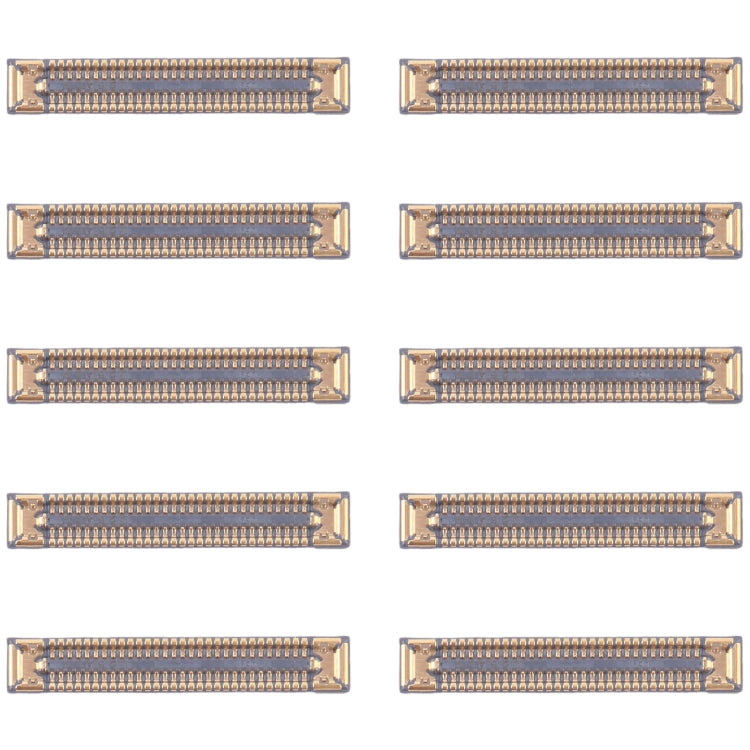 For Samsung Galaxy S24 SM-S921B 10pcs Motherboard LCD Display FPC Connector - Galaxy S Series Parts by PMC Jewellery | Online Shopping South Africa | PMC Jewellery | Buy Now Pay Later Mobicred