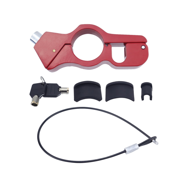 Motorcycle Anti-theft Brake Lock(Red) - Theft Protection by PMC Jewellery | Online Shopping South Africa | PMC Jewellery | Buy Now Pay Later Mobicred