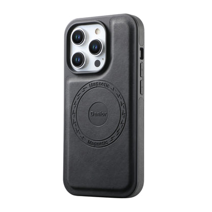 For iPhone 15 Pro Max Denior A13 Skin Feel MagSafe Phone Case(Black) - iPhone 15 Pro Max Cases by Denior | Online Shopping South Africa | PMC Jewellery | Buy Now Pay Later Mobicred