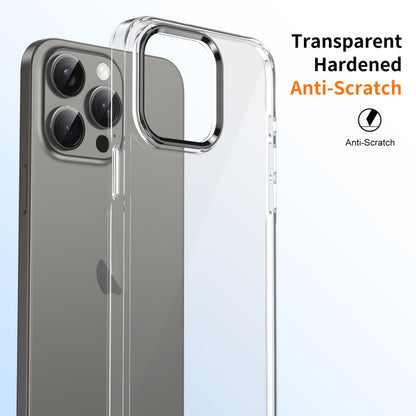 For iPhone 16 Pro Ice Feel HD Transparent PC Full Coverage Phone Case(Black) - iPhone 16 Pro Cases by PMC Jewellery | Online Shopping South Africa | PMC Jewellery | Buy Now Pay Later Mobicred