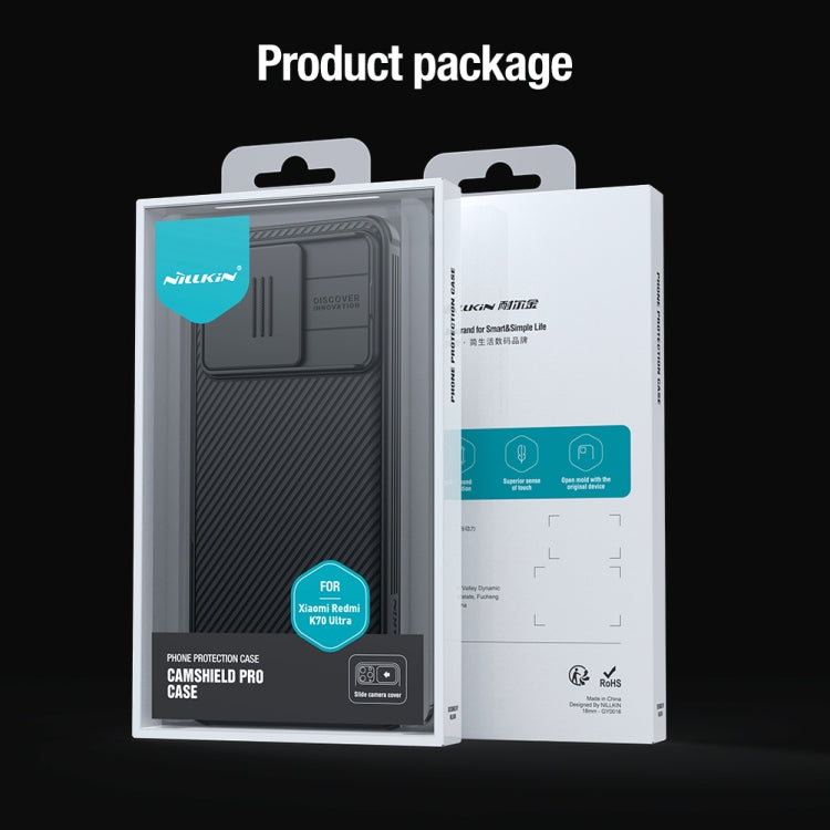 For Redmi K70 Ultra NILLKIN CamShield Pro PC Phone Case(Blue) - free shipping - PMC Jewellery - Order now!