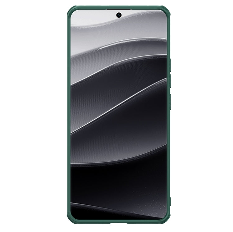 For Redmi Note 14 Pro 5G NILLKIN Frosted Shield Pro PC + TPU Phone Case(Green) - Note 14 Pro Cases by NILLKIN | Online Shopping South Africa | PMC Jewellery | Buy Now Pay Later Mobicred