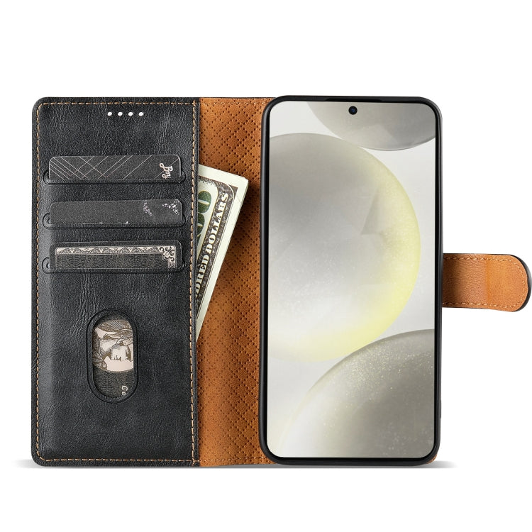 For Xiaomi 14 N.BEKUS CSJ-P1 Solid Color Leather Phone Case(Black) - 14 Cases by N.BEKUS | Online Shopping South Africa | PMC Jewellery | Buy Now Pay Later Mobicred