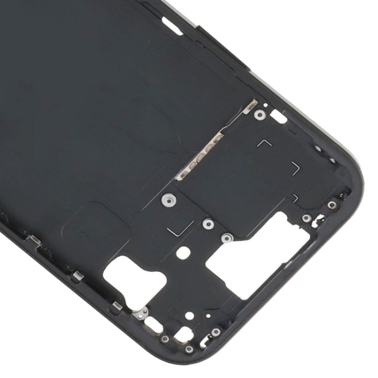 For iPhone 15 Middle Frame Bezel Plate with Side Keys + Card Tray, Version:China Version(Black) - LCD Related Parts by PMC Jewellery | Online Shopping South Africa | PMC Jewellery | Buy Now Pay Later Mobicred