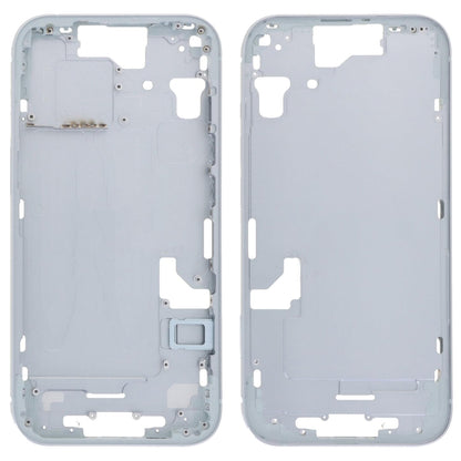 For iPhone 15 Middle Frame Bezel Plate with Side Keys + Card Tray, Version:CE EU Version(Blue) - LCD Related Parts by PMC Jewellery | Online Shopping South Africa | PMC Jewellery | Buy Now Pay Later Mobicred