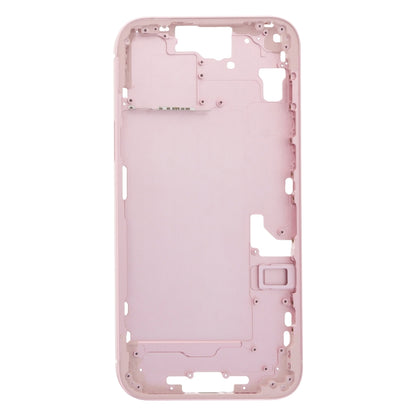 For iPhone 15 Plus Middle Frame Bezel Plate with Side Keys + Card Tray, Version:China Version(Pink) - LCD Related Parts by PMC Jewellery | Online Shopping South Africa | PMC Jewellery | Buy Now Pay Later Mobicred