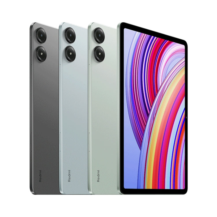 [HK Warehouse] Xiaomi Redmi Pad Pro 12.1 inch Tablet PC Global, 8GB+256GB, HyperOS Qualcomm Snapdragon 7s Gen2 Octa Core, 10000mAh Battery(Black) - Other by Xiaomi | Online Shopping South Africa | PMC Jewellery | Buy Now Pay Later Mobicred