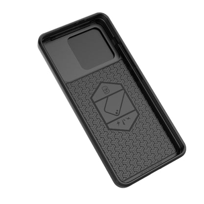 For Redmi K70 Ultra Global Sliding Camshield TPU + PC Shockproof Phone Case with Holder(Grey) - Xiaomi Cases by PMC Jewellery | Online Shopping South Africa | PMC Jewellery | Buy Now Pay Later Mobicred