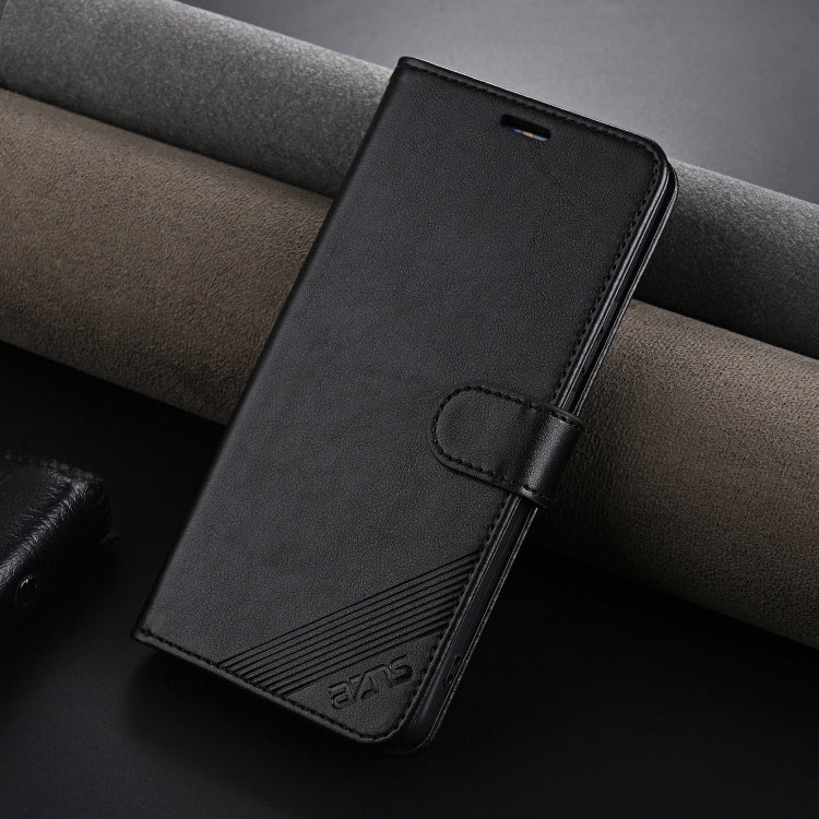 For Redmi K70 Ultra AZNS Sheepskin Texture Flip Leather Phone Case(Black) - Xiaomi Cases by AZNS | Online Shopping South Africa | PMC Jewellery | Buy Now Pay Later Mobicred