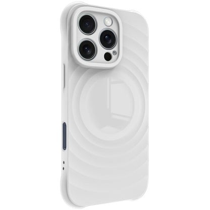 For iPhone 16 Pro Max IMAK UC-6 Series Manbo Frosting Soft Phone Case(White) - iPhone 16 Pro Max Cases by imak | Online Shopping South Africa | PMC Jewellery | Buy Now Pay Later Mobicred